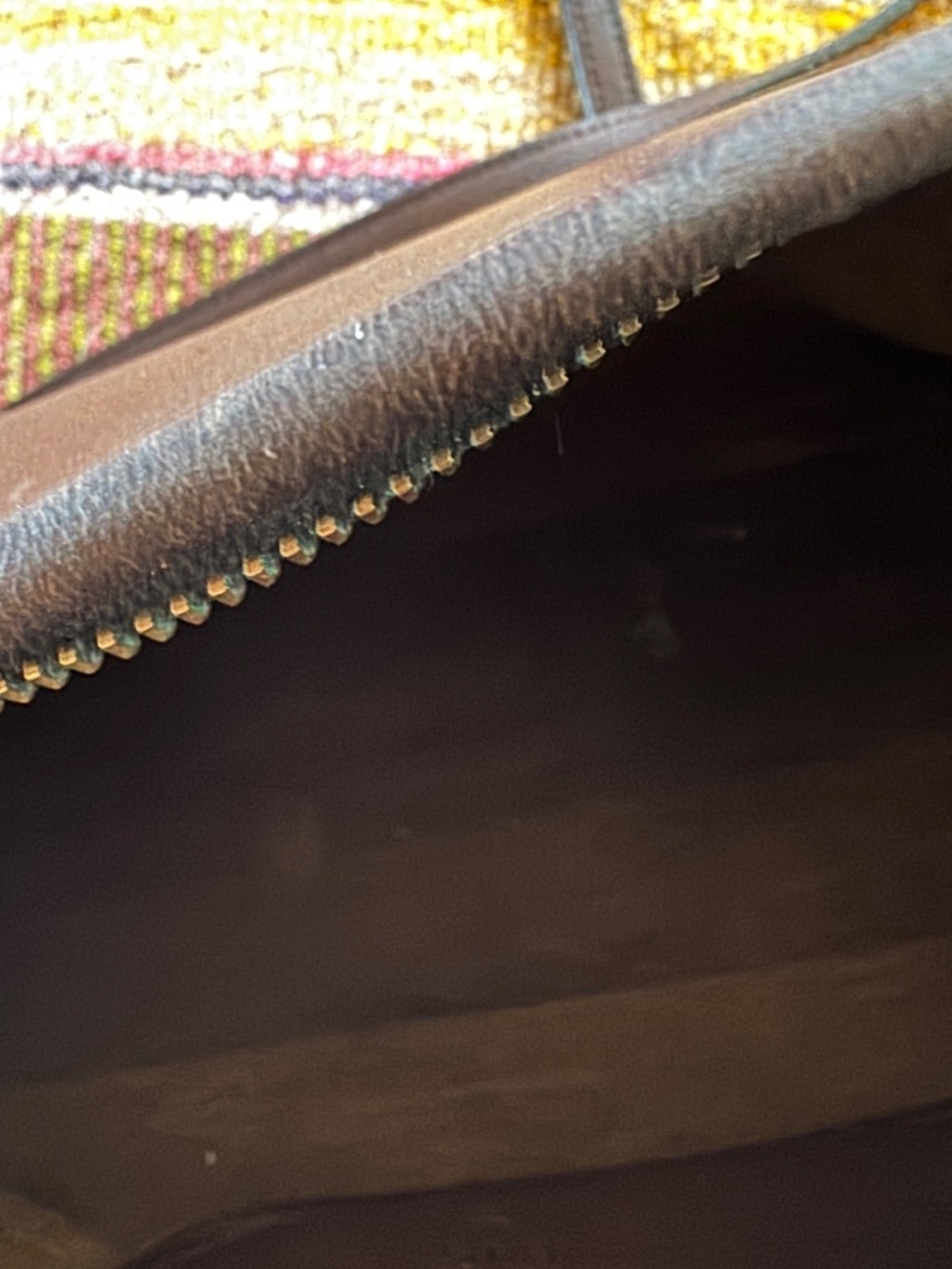 COACH Bag Leather Brown - Picture 9 of 10